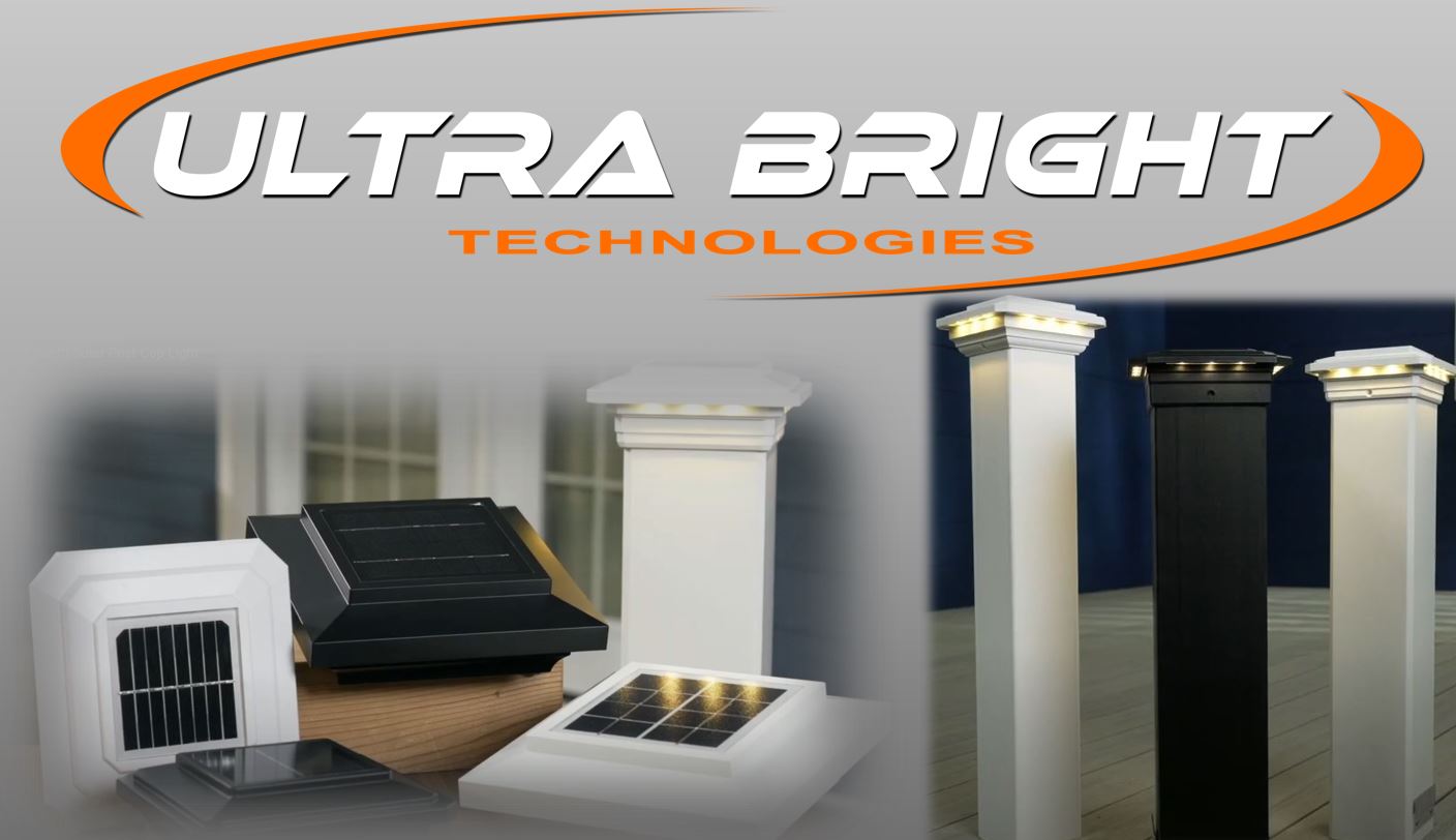 Ultra Bright Tech Solar Post Caps